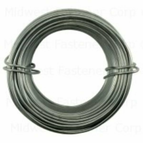 Midwest Fastener Wire, 80 ft L, Galvanized Steel 23566